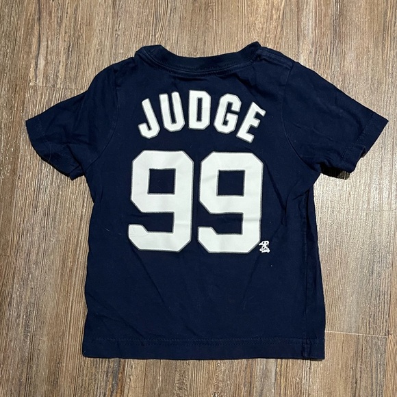NY YANKEES judge 99 GENUINE MERCHANDISE 2T T SHIRT - Picture 2 of 3